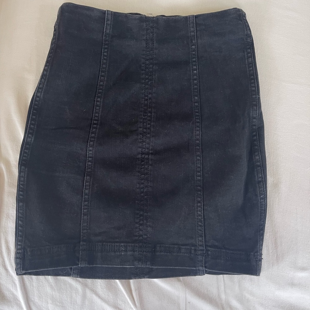 Free People black skirt